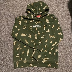 SUPREME CAMO BOX LOGO HOODIE